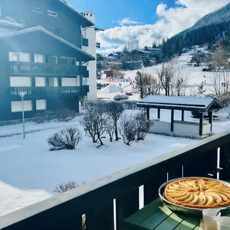 Apartament Renovated Flat With Mont Blanc's View Parking Chamonix