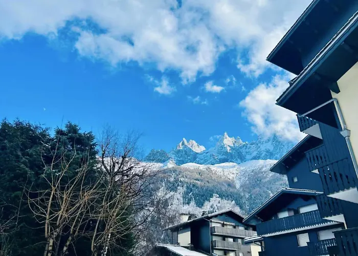 Mont-blanc View Skiing Parking 霞慕尼